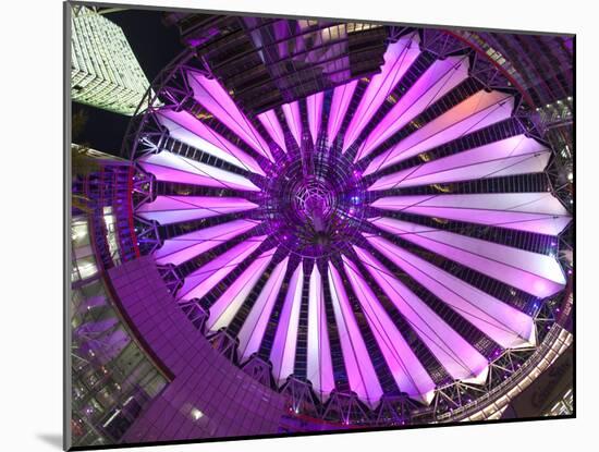 Sony Center, Potsdammer Platz, Berlin, Germany-Jon Arnold-Mounted Photographic Print