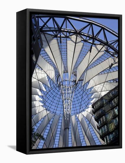 Sony Center, Potsdammer Platz, Berlin, Germany-Jon Arnold-Framed Premier Image Canvas