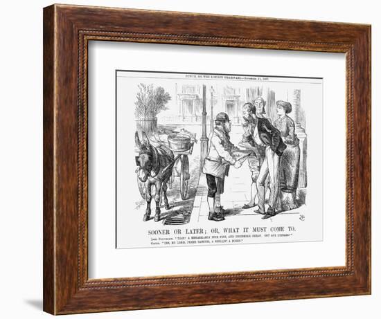 Sooner or Later; Or, What it Must Come To, 1867-John Tenniel-Framed Giclee Print