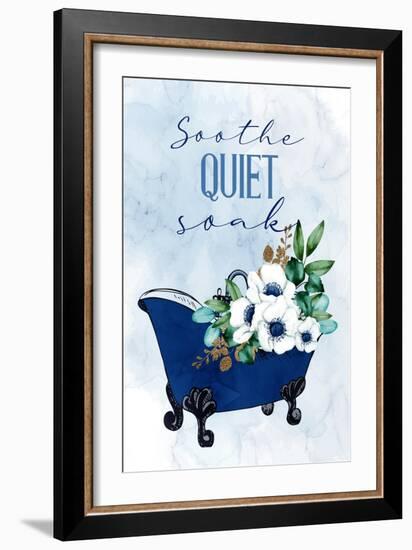 Soothe Quiet Soak Tub-Kimberly Allen-Framed Art Print