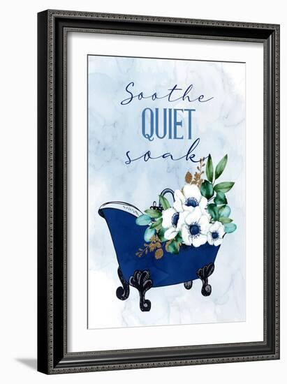 Soothe Quiet Soak Tub-Kimberly Allen-Framed Art Print