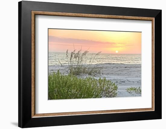 Soothing Sunset-Mary Lou Johnson-Framed Photo