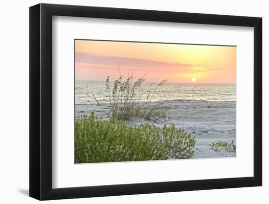 Soothing Sunset-Mary Lou Johnson-Framed Photo