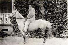 Leon Tolstoi (1828-1910) Dans Sa Propriete De Iasnaia Poliana (Russie). Photographie a L'albumine D-Sophia Andreevna Tolstaya-Mounted Giclee Print