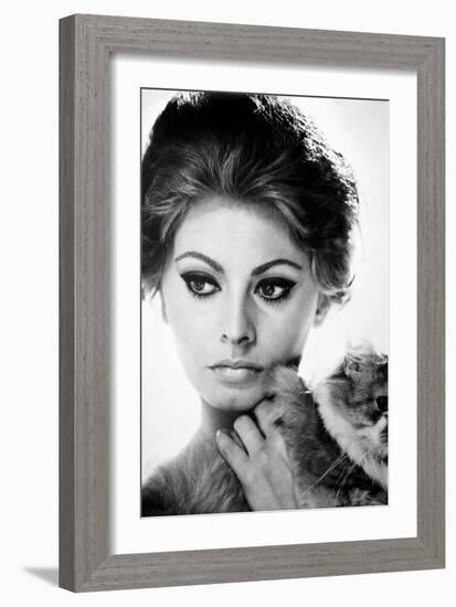 Sophia Loren (1934-)-null-Framed Giclee Print