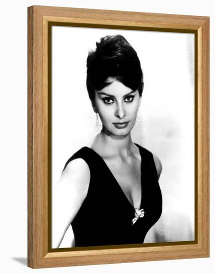 Sophia Loren, 1960-null-Framed Stretched Canvas