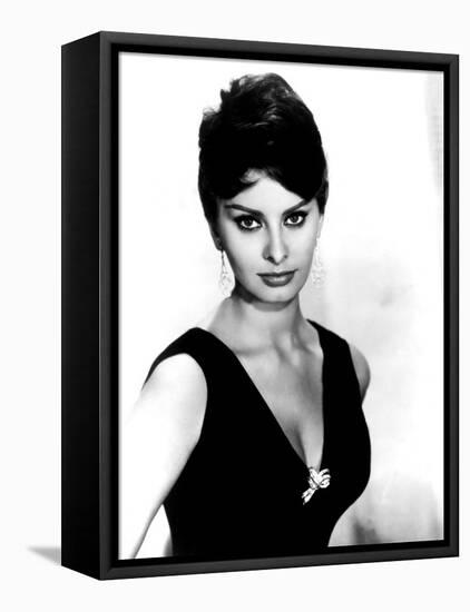 Sophia Loren, 1960-null-Framed Stretched Canvas