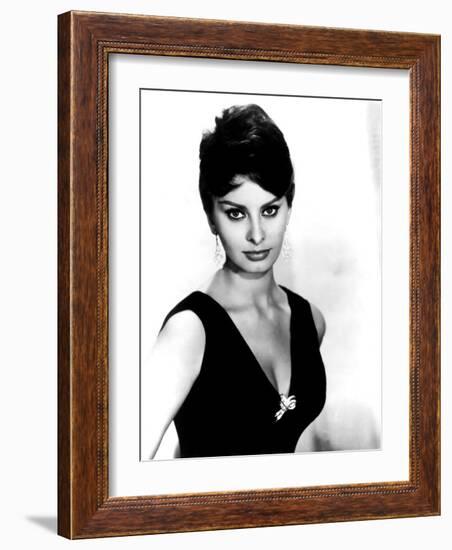 Sophia Loren, 1960-null-Framed Photo