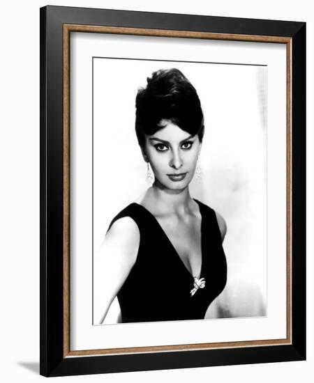 Sophia Loren, 1960-null-Framed Photo