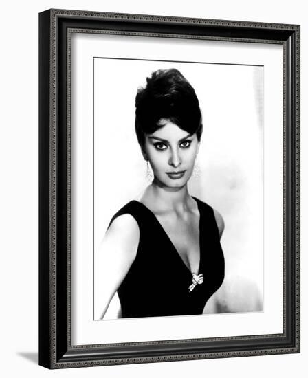 Sophia Loren, 1960-null-Framed Photo