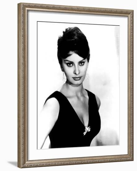 Sophia Loren, 1960-null-Framed Photo