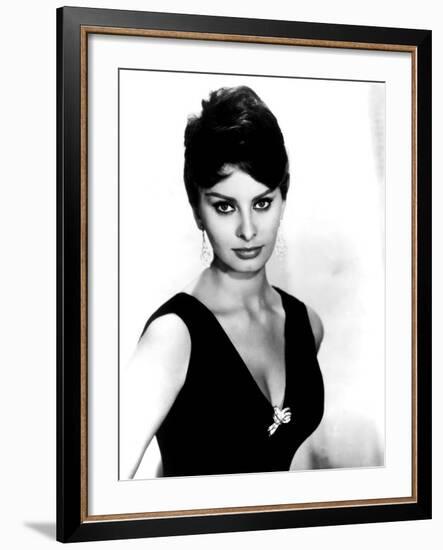 Sophia Loren, 1960-null-Framed Photo