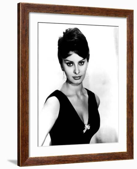 Sophia Loren, 1960--Framed Photo