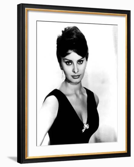 Sophia Loren, 1960-null-Framed Photo