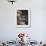 Sophia Loren Entertaining Vittorio de Sica, His Wife and Marcello Mastroianni in Formal Dining Room-Alfred Eisenstaedt-Framed Premium Photographic Print displayed on a wall