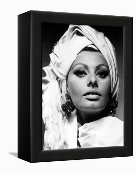 Sophia Loren. "Stanley Donen's Arabesque" 1966, "Arabesque" Directed by Stanley Donen-null-Framed Premier Image Canvas