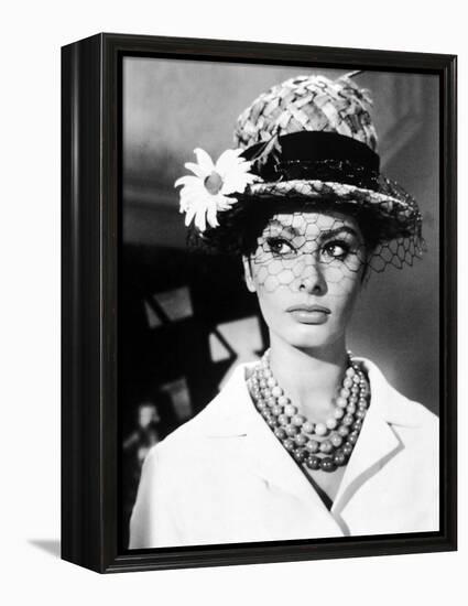 Sophia Loren. "The Millionairess" 1960, Directed by Anthony Asquith-null-Framed Premier Image Canvas