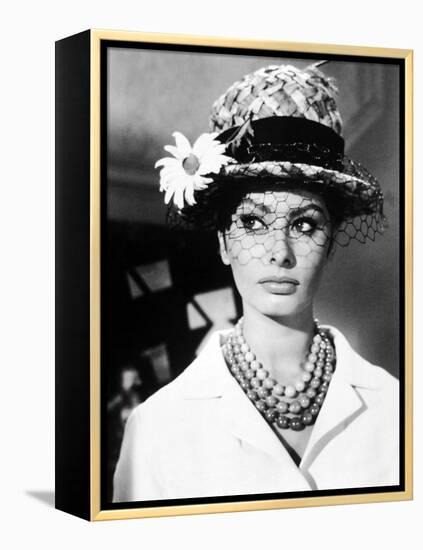 Sophia Loren. "The Millionairess" 1960, Directed by Anthony Asquith-null-Framed Premier Image Canvas