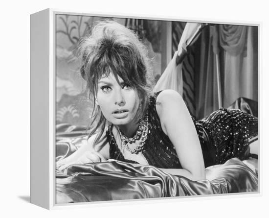 Sophia Loren, The Millionairess (1960)-null-Framed Stretched Canvas