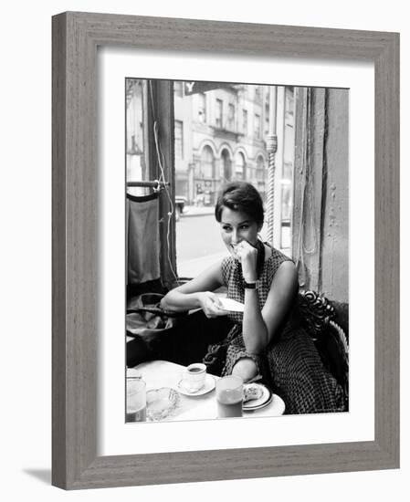 Sophia Loren-Peter Stackpole-Framed Premium Photographic Print