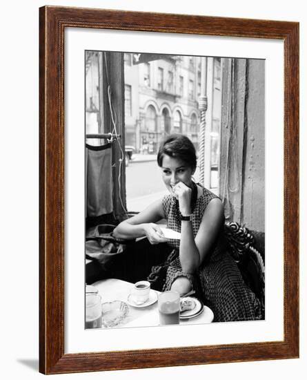 Sophia Loren-Peter Stackpole-Framed Premium Photographic Print
