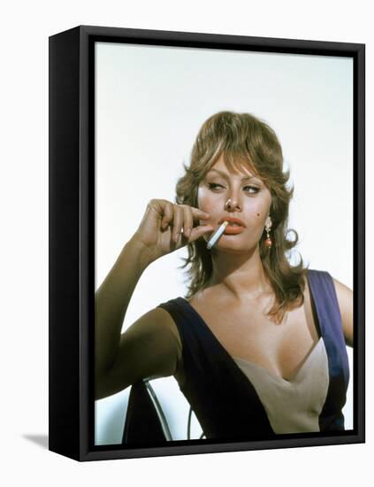 Sophia Loren-null-Framed Premier Image Canvas