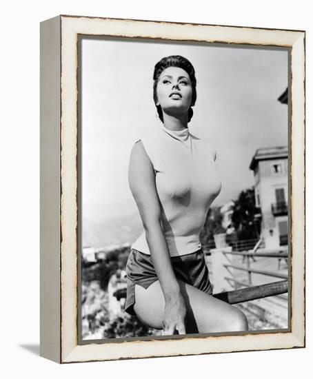 Sophia Loren-null-Framed Stretched Canvas