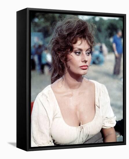 Sophia Loren-null-Framed Stretched Canvas