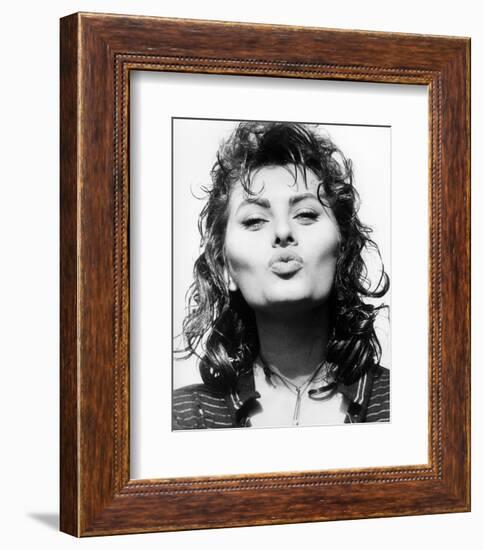 Sophia Loren--Framed Photo