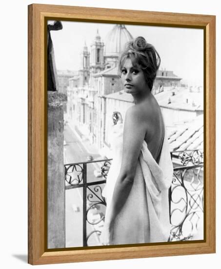 Sophia Loren-null-Framed Stretched Canvas