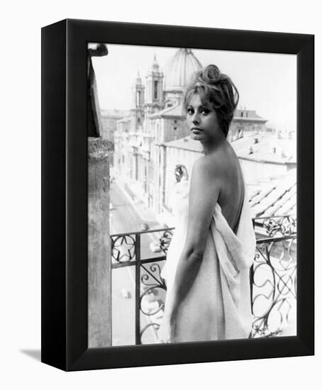 Sophia Loren-null-Framed Stretched Canvas