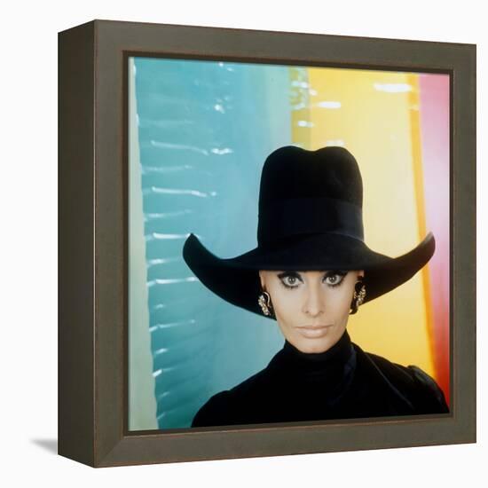 Sophia Loren-null-Framed Stretched Canvas