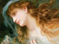 Take the Fair Face of Woman, and Gently Suspending, with Butterflies, Flowers, and Jewels Attending-Sophie Anderson-Giclee Print