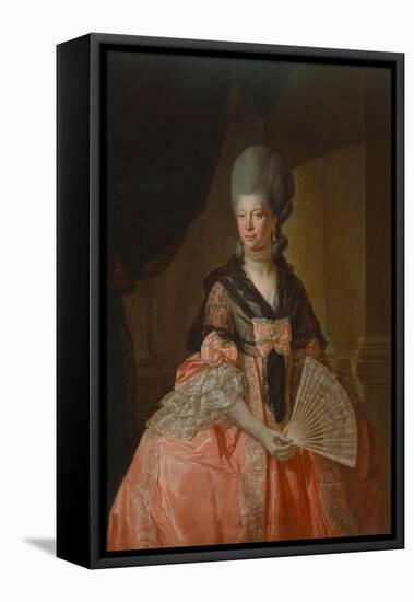 Sophie Charlotte, Queen of England, 1779-Johann Zoffany-Framed Premier Image Canvas