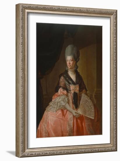 Sophie Charlotte, Queen of England, 1779-Johann Zoffany-Framed Giclee Print