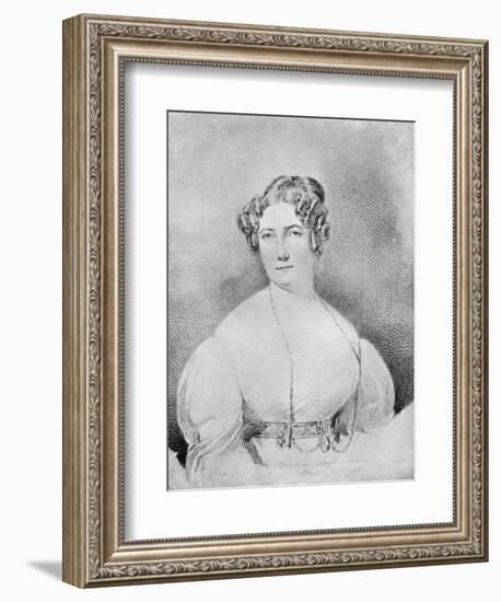 Sophie Dawes, Baronne De Feuchères (C1795-184), 1910-Thomas Lawrence-Framed Giclee Print