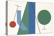 Composition Horizontale et Verticale, 1921-Sophie Taeuber-Arp-Stretched Canvas