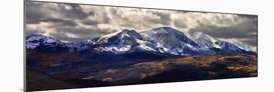 Sopris Mountains-Jamie Cook-Mounted Giclee Print