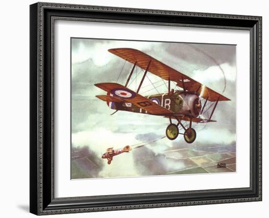 Sopwith Camel, 1917-Alfred Owles-Framed Art Print