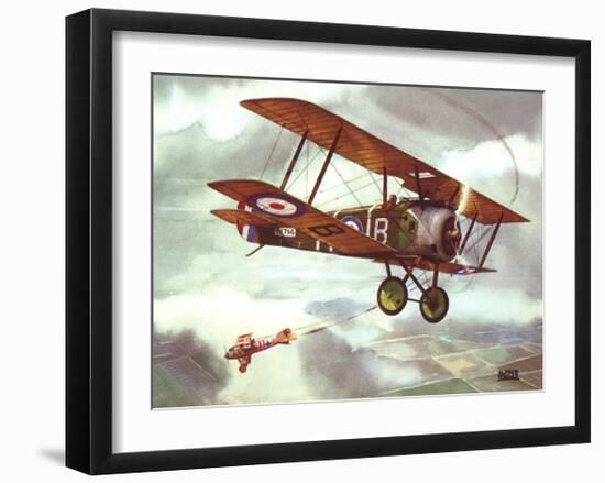 Sopwith Camel, 1917-Alfred Owles-Framed Art Print