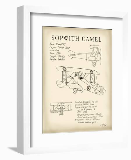 Sopwith Camel-Tara Friel-Framed Art Print