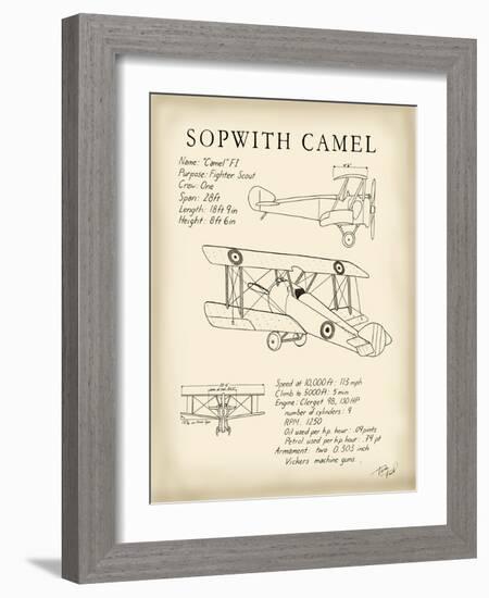 Sopwith Camel-Tara Friel-Framed Art Print