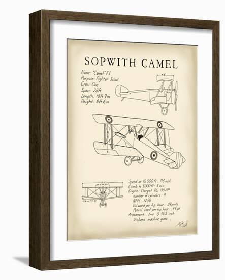 Sopwith Camel-Tara Friel-Framed Art Print