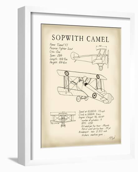 Sopwith Camel-Tara Friel-Framed Art Print