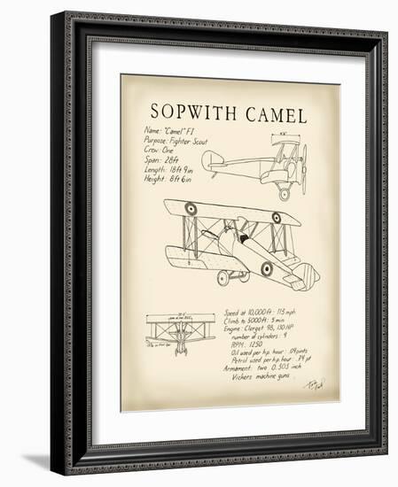 Sopwith Camel-Tara Friel-Framed Art Print