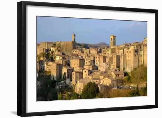 Sorano, Maremma, Grosseto, Tuscany, Italy, Europe-Carlo Morucchio-Framed Photographic Print