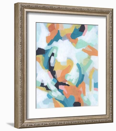 Sorbet Swirl II-June Vess-Framed Art Print