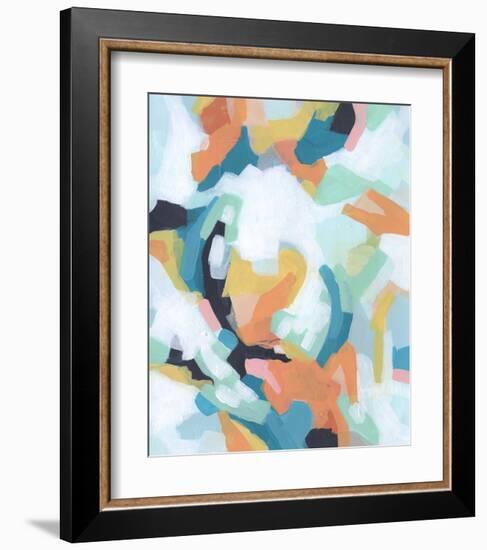 Sorbet Swirl II-June Vess-Framed Art Print