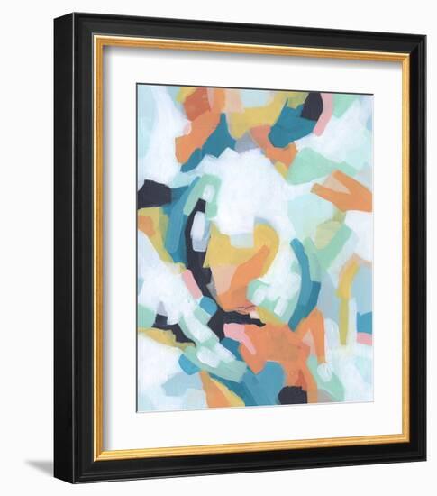 Sorbet Swirl II-June Vess-Framed Art Print