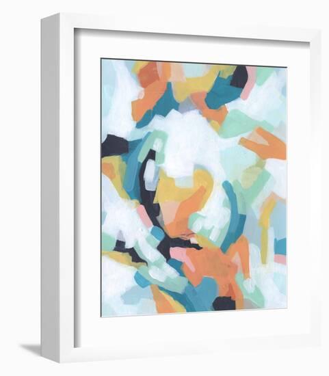 Sorbet Swirl II-June Vess-Framed Art Print
